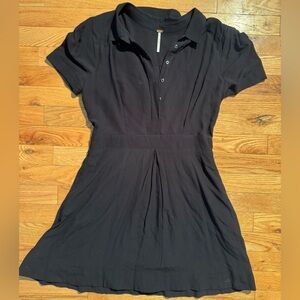 Free People Classic Black Dress